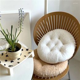 Pillow Round Plush Cookie Shaped Soft Chair S For Living Room Sofa Thickened Office Nap Decorative Throw Pillows