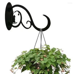 Hooks Hanging Plant Bracket Iron Wall Mount Durable And Stable Bird Feeder Metal For Outdoor
