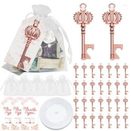 Party Favour 30PCS Key Bottle Opener Paper Card Marriage Wedding Decoration Bridal Shower Gifts Souvenir Favours For Guests Durable