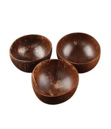 Natural Coconut Bowl Decoration Fruit Salad Noodle Rice Wooden Handicraft Creative Shell Bowls SN50773599910