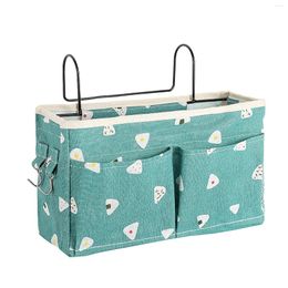 Storage Bags Bedside Pockets Gadget Holder Book Bed Organizer Couch Hanging Bag Home Housewear & Furnishings