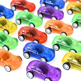 Party Favour 10Pcs Mixed Colour Mini Spring Pullback Car Toys Kids Boys Birthday Supplies Wedding Guest Gifts Toy