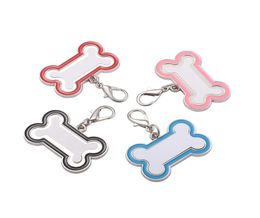 Blank Sublimation Stainless Steel Dog Tag Keyring Necklace Pendant Heat Thermal Transfer Printing DIY Pet ID Card Smooth Metal Pen7916308