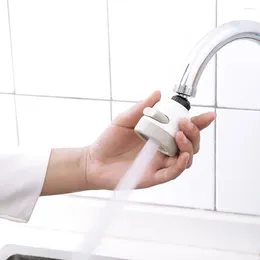 Kitchen Faucets Faucet Three-Speed Adjustment Splash-Proof Nozzle Household Tap WaterShower Water-Saving Rotating Philtre Diffuser