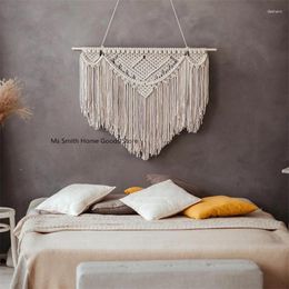 Tapestries Wedding Background Wall Decoration Handmade Woven Tassel Tapestry Ins Style Bohemian Homestay Decorative Pendant