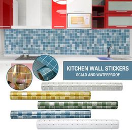 Window Stickers 10M Bathroom Kitchen Waterproof Self-adhesive 1045 Decorate Tile Sticker Foil Marble Wallpaper DIY Wall