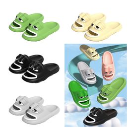 New top Designer Ugly and Cute Funny Frog Slippers sandals Wearing Summer black Thick Sole and High EVA Anti slip Beach Shoes