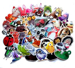 5 Sets250PCS New Watercolour Stickers Computer Car Refrigerator Waterproof Stickers3104417