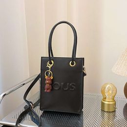 Exclusive Best Selling Handbag Trendy 80% Factory Wholesale Foreign Trade Mobile Phone Bag Peach Silk Pop Wternized Mini Crossbody Shoulder Qin Pu Ins Style Bag