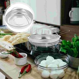 Double Boilers Stainless Steel Steamer Pot Insert Dumpling Steaming Basket Pan Rice For Vegetables One-piece