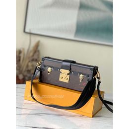 Fashion 7a top quality Designer womens bag Petite Malle East West 46120 Shoulder bag women handbags purse