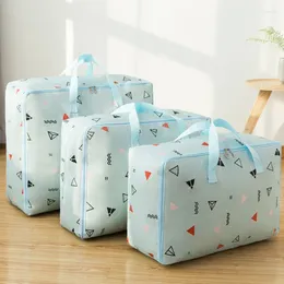 Storage Bags Three Piece Quilt Clothes Bag Medium Large Extra Combination Luggage Organiser Oxford Packaging