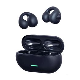 Clip in Wireless Bluetooth 5.3 Sports Earphones Air Conduction with Active Noise Reduction