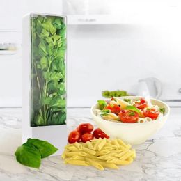 Storage Bottles Useful Container Saver Pot Kitchen Tool Plastic Cilantro Box Dishwasher Safe Home Supplies