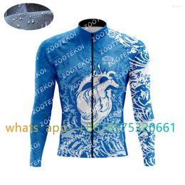 Racing Jackets ACTLTO OR DLE Men's Cycling Windbreaker Long Sleeve Bicycle Windproof Jacket MTB Road Bike Wear Raincoat Lightweight Clothing