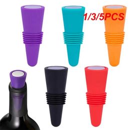 135PCS Silicone Wine Bottle Stopper Beer Cork Sparkling Leak Proof Champagne Sealer Stoppers Bar 240514
