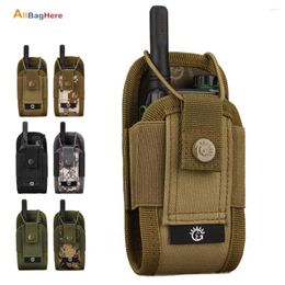 Day Packs Outdoor Tactical Walkie-Talkie Bag Army Fan Molle CS Equipment Camouflage Accessory Multi-Function Waterproof Sports Package