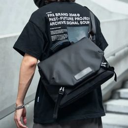 Waterproof Mens Messenger Bag Multifunctional Laptop Case Casual Large Capacity Crossbody for Men 240506