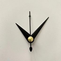 Clocks Accessories Black Clock Hands Repair Wall Silent Mechanism Decorative Machine Spindle Kit Quartz Movement DIY Clockwork Radio