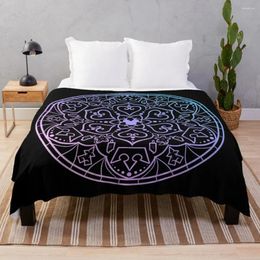Blankets Kingdom Mandala Throw Blanket Decorative Beds Sofas Heavy To Sleep