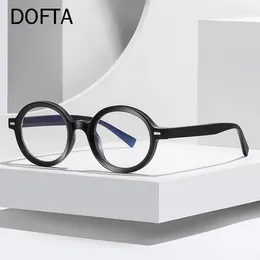 Sunglasses Frames DOFTA TR Retro Optical Glasses Frame Women Ultralight Vintage Round Prescription Eyeglasses Men Computer 5985