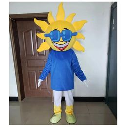 2025 New Adult Happy Sun Mascot Costume Fun Outfit Suit Birthday Party Halloween Outdoor Outfit SuitFestival Dress