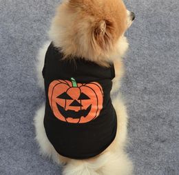 Halloween Pet Costume Decoration Dog Pumpkin Vest Puppy Cat Party Costume Pet Halloween Costume Party Decoration Props LJJA31347430621