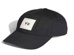 Y3 Yamamoto Yaosi Hat Men039s and Women039s Same Black and White Label Baseball Cap Duck Tongue Cap9797687