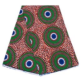 6 Yards Ankara Fabric African Real Wax Print Cotton 100% New Design African Fabric for Women Dress Fabric 24FS1540