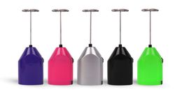 Electric Handheld Stainless Steel Coffee Milk Frother Foamer Drink Electric Whisk Mixer Battery Operated Kitchen Egg Beater Stirre4077637