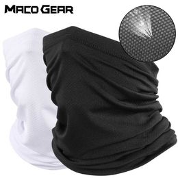 Fashion Face Masks Neck Gaiter Summer Breathable Cool Mesh Bandage Hiking Hunting Bicycle Running Tube Skiing Sports Warm Half facial mask for Men Q240510