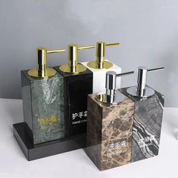 Liquid Soap Dispenser Marble Hand Sanitizer Bottle Split Pressing The Laundry Shampoo Shower Gel Foam Bathroom Accessories