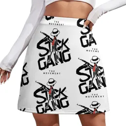 Skirts Big Stickman Logo Mini Skirt Pants Woman Skort For Women Japanese Style