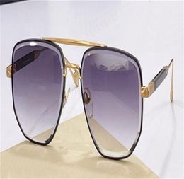 Top men glasses THE WEAR fashion design sunglasses irregular square K gold frame highend generous style high quality outdoor uv407323076