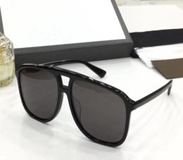 Luxury 0262S Sunglasses For Men Design Fashion Sunglasses Wrap Popular 0262 Sunglass Full Frame Coating Lens Carbon Fibre Legs Su9998543