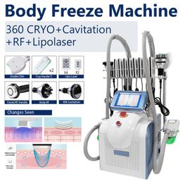 Other Beauty Equipment Factory Price 360 Fat Freeze Cryolipolysis Machine Professional Cellulite Reduction Device Cryotherapy Lipolaser Spa