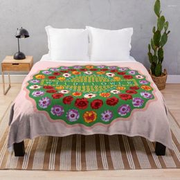 Blankets Wildflower Throw Blanket Decorative Bed