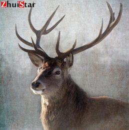 Full Square Diamond Painting 5d stag Embroidery Cross Stitch Kits Handmade Home Decoration Crafts WHH8313080