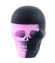 Skull Silicone container Nonstick Silicone Jars 3ML Wax container storage container Dabs for smoking accessory8542419