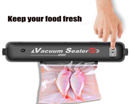 Food Vacuum Sealer Packaging Machine With 15pcs Bags Household Vacuum Food Sealing Machine Electric Vacuum Sealer Packer VT09388876515