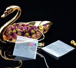 Teabags Empty Tea Bags Nylon material With String Heal Seal Philtre Paper for Herb Loose Tea 100pcslot8551540