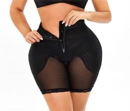 Butt Lifting Underwear Waist Trainer Body Shaper Shapewear Fajas Tummy Tucker Thigh Trimmer Leg Shaper Butt Pad Hip Panties 2012237312817