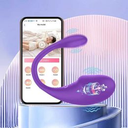Other Health Beauty Items Wireless Bluetooth APP Vibrator Female Remote Control Egg Clitoris Stimulator G Spot Massager Toys for Women Adults Panties T240510