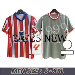 24 25Soccer Jerseys MORATA GRIEZMANN MEMPHIS M.Llorente CORREA KOKE 24 Atleticos 25 Camisetas De Futbol LEMAR CARRASCO Men Kids Kit Football Shirt