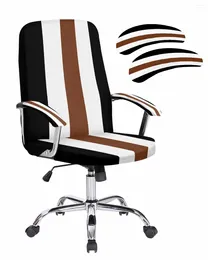 Chair Covers Vintage Farmhouse Tribal Stripes Elastic Office Cover Gaming Computer Armchair Protector Seat