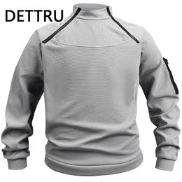 Waffle Solid Cotton Slim Fit Hoodie Fashion Hip Hop Street Sweater Mens Breathable Sports Coat Casual Long Sleeve S3XL 240428
