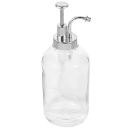 Storage Bottles Syrup Dispenser Containers Coffee Station Accessories Pump Soy Sauce Bar Pumps Bottle Glass Sugar Pourer Soap