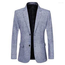 Men's Suits Middle-aged Suit Jacket For Spring And Autumn Business Leisure Single Piece Casual Dad