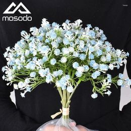 Decorative Flowers Mosodo Gypsophila Artificial For Decoration Party Fake Bouquet Home Wedding Decor Plants Foam Flower