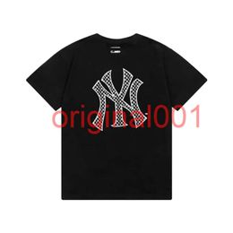 Designer mens t shirt Summer fashion Womens Embroidered Printing Letter MY NY tees Cotton Short Sleeve Outdoor Y2K tshirts Couple Round Neck Pure Cotton shirts vn